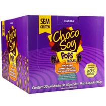 20uni Pops Passas 40gr - Chocosoy