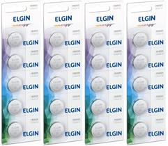 20x Bateria Elgin CR2025 Lithium 3 Volts Battery Lítio 2025 Bateria moeda resistente longa vida util