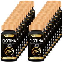 20x biotina 150% premium 400mg 60caps atacado