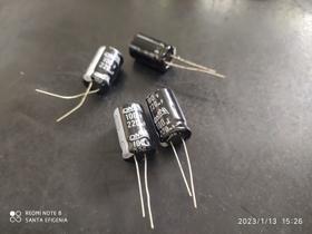 20x Capacitor Eletrolitico 220uf/100v 105º 13x21mm