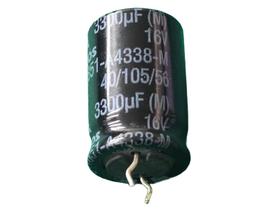 20x Capacitor Eletrolitico 3300uf/16v 105º 16x25mm Epcos 20x Capacitor Eletrolitico 3300uf/16v 105º 16x25mm Epcos