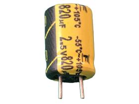 20x Capacitor Eletrolitico 820uf/2,5v 105º 8x12mm Fujitsu