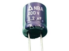 20x Capacitor Eletrolitico 8,2uf/400v 105º 10x12mm Samyoung 20x Capacitor Eletrolitico 8,2uf/400v 105º 10x12mm Samyoung