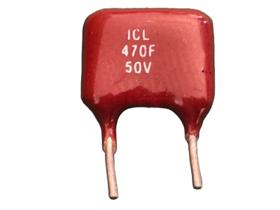 20x Capacitor Mica Prata 470pf/50v 1% Cm1 Icl