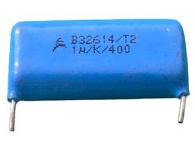 20x Capacitor Poliester 1uf/400v 10% 28mm B32614 Pre Epcos