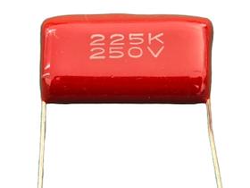 20x Capacitor Poliester 2,2uf/250v 10% 27,5mm Hitano