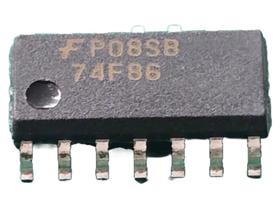 20x Circuito Integrado 74f86 Smd Fairchild