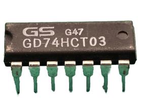 20x Circuito Integrado 74hct03 Goldstar