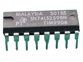 20x Circuito Integrado 74ls259bn 74ls259 Texas
