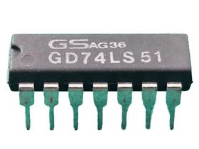 20x Circuito Integrado 74ls51 Goldstar