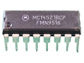 20x Circuito Integrado Cd4521 Mc14521bcp Mc14521 Motorola