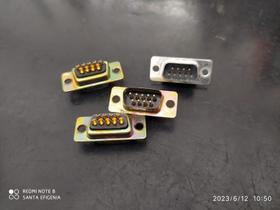 20x Conector Db9 Macho Solda Fio 20x Conector Db9 Macho Solda Fio
