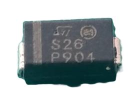 20x Diodo Schottky Stps2l60a = S26 Smd 2amp 60v Sma St 20x Diodo Schottky Stps2l60a = S26 Smd 2amp 60v Sma St