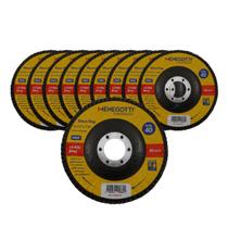 20x Discos Flap Menegotti Gramatura 40 P/ Esmerilhadeiras