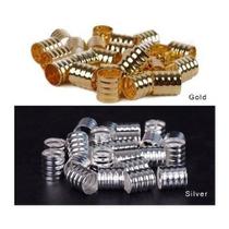 20x - Dreadlock Bead Tread Cabelo Trança 10x8mm Unissex 20x - Dreadlock Bead Tread Cabelo Trança 10x8mm Unissex