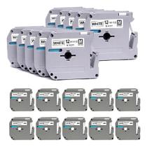 20x Fita Rotulador M231 Mk-231 M-k231 MK231 M231 Pt-70 Pt-80 Pt-65 Cor Branco