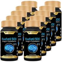 20x fosfatil 500 omega 3 fosfatidilserina 30caps atacado - HF SUPLEMENTS