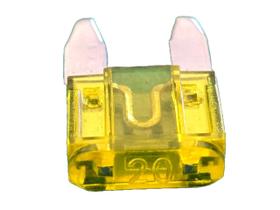 20x Fusivel Automotivo Lamina 20amp 11mm Mini - Mn