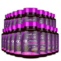 20x LUNELAH CABELO PELE E UNHAS + ACIDO HIALURONICO 60CAPS 20x LUNELAH CABELO PELE E UNHAS + ACIDO HIALURONICO 60CAPS