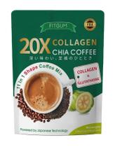 20X Mix de Café com Colágeno, Chia e Glutationa 120 g 20X Mix de Café com Colágeno, Chia e Glutationa 120 g