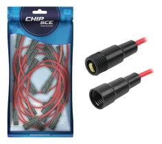 20X Porta Fusível C Fio Grande Pt1199 6X30