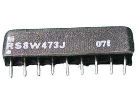 20x Rede Resistiva 47k 9pinos 5% Rs8w473j