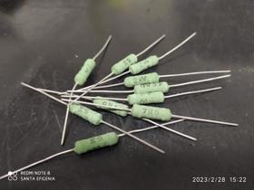 20x Resistor de Fio 7r5 2w 5%