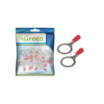 20X Terminal Olhal 12 Pré-isolado Vermelho 0,50 Até 1,50mm²