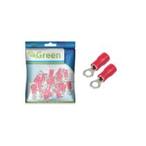 20X Terminal Olhal 3 Pré-isolado Vermelho 0,50 Até 1,50mm²