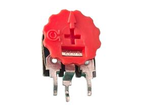 20x Trimpot 220k Vertical 14mm Com Botão Constanta