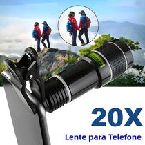 20X Zoom HD Universal Smartphone Câmera Óptica Telefoto Clipe Lente de Telescópio 20X Zoom HD Universal Smartphone Câmera Óptica Telefoto Clipe Lente de Telescópio