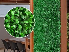 21 Placas de Folhagens Buchinho Desconto Quantidade Jardim Vertical Artificial Alta Qualidade