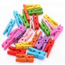 210 Mini Pregador Prendedor Madeira 2,5cm Organizador Clip 210 Mini Pregador Prendedor Madeira 2,5cm Organizador Clip