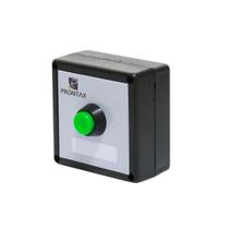 2108 - botoeira botão acionar fechadura portão eletrônico verde 2108 - botoeira botão acionar fechadura portão eletrônico verde