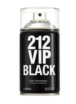 212 Vip Black Carolina Herrera 250 ml Body Spray Masculino