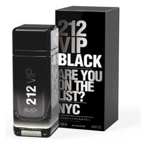 212 Vip Black Carolina Herrera Eau de Parfum 200 ml Perfume Masculino