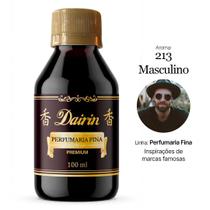 213 Masculino Essência Perfumaria Fina 100ml Perfumaria Cosméticos