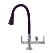 2143 C80 Gourmet Torneira Bica Móvel Com Saída de 1/4 Para Filtro Ou 3/4 Para Máquina de Lavar Louças