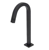 216106 91074 Torneira Rainha Preto Fosco 24cm Quadrada Volta 216106 91074 Torneira Rainha Preto Fosco 24cm Quadrada Volta