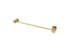 216721 Porta Toalha Reto Semi Luxo Square 54cm Gold Rainha