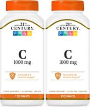 21st Century Vitamin C 1000 mg 110 comprimidos Pacote com 2