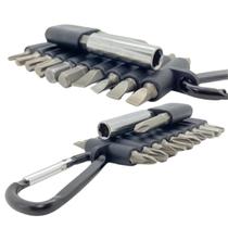 22 Pçs Bits Ponteiras C/ Imã Parafusadeiras Magnética P Parafusar Imantados