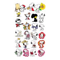 22 Tatuagens Temporaria Tema Infantil Snoopy