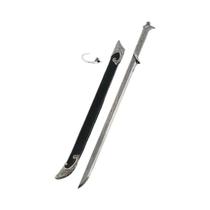 22cm Anime Medieval Katana Japonesa Sabre Samurai Brinquedo Anel Glamdring De Aragorn Narthil Faca