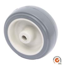 (22pçs) Roda 3pol. 312 Cinza Eixo 5/16 Carrinho Supermercado (22pçs) Roda 3pol. 312 Cinza Eixo 5/16 Carrinho Supermercado