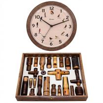 23 Apitos Aves e Animais Silvestres + Relógio Canto Pássaros