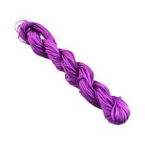 23 cores 1mm cabo de nó chinês nylon shamballa macrame fio cordão miçangas corda para fazer pulseira