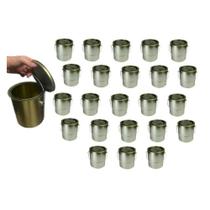 23 Lata Vazia Galao 3,6l Artesanato Carne Banha Tinta B.Agua