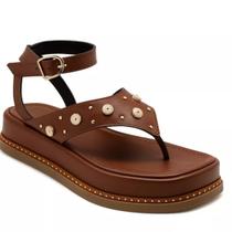 23402FP-Sandália Flatform Feminina Papete Tiras Fivela Floter 23402FP-Sandália Flatform Feminina Papete Tiras Fivela Floter