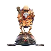 23cm Dragon Ball Kame Riding Turtle Action Figure Anime Modelo Decoração Brinquedo Presente